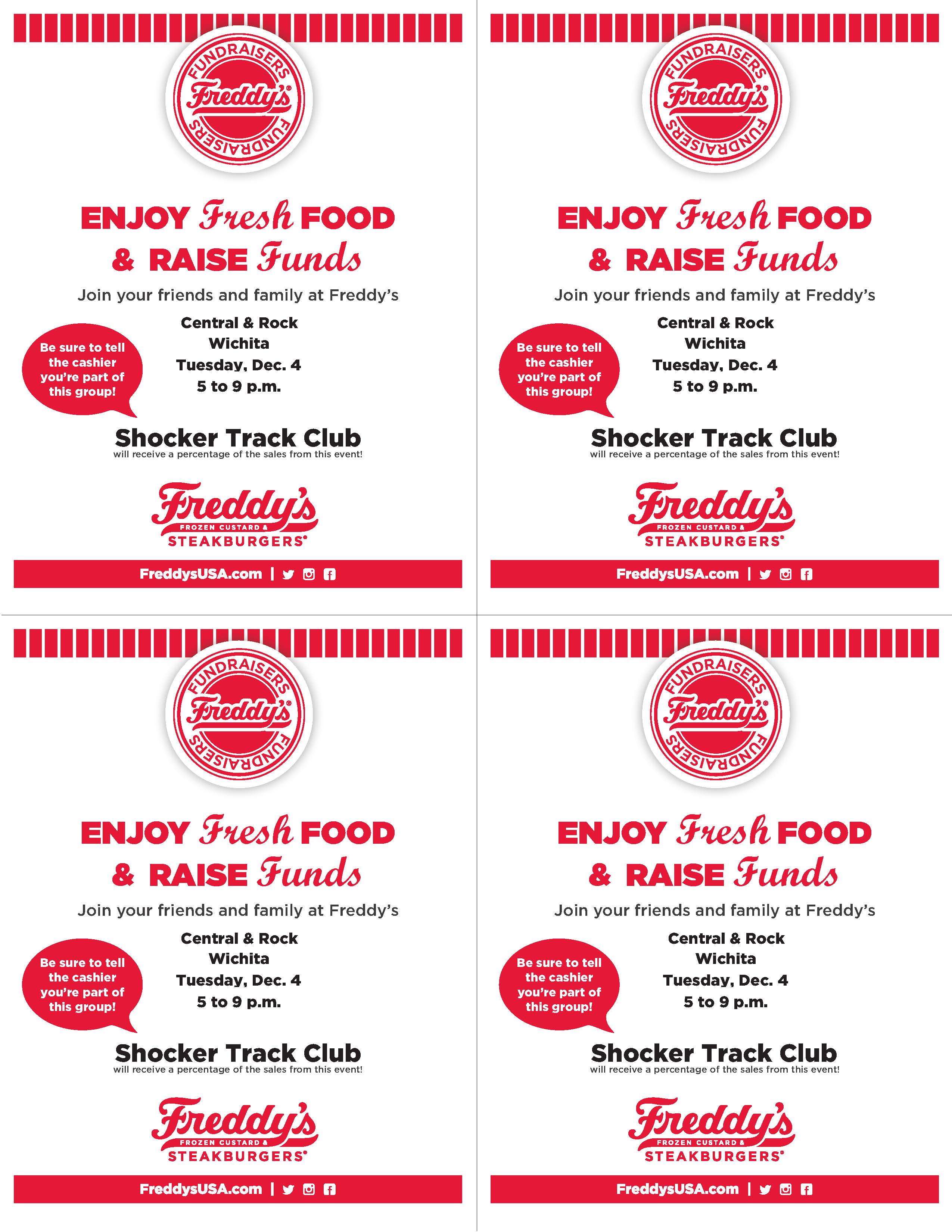 STC Youth Team to Host Fundraiser at Freddy’s Frozen Custard and